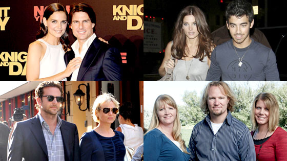 Tom Cruise, Katie Holmes, Joe Jonas, Ashley Greene, Renee Zellweger, Bradley Cooper, Kody Brown, Sister Wives Tom Cruise, Katie Holmes, Joe Jonas, Ashley Greene, Renee Zellweger, Bradley Cooper, Kody Brown, Sister Wives
